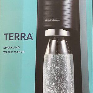 SodaStream Terra Sparkling Water Maker – New in Box w/ CO₂ Cylinder